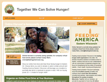 Tablet Screenshot of onlineharvest.org